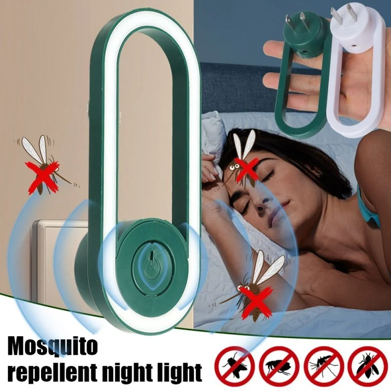 Ultrasonic Mosquito Killer Electronic Mosquito Repellent with Nightlight